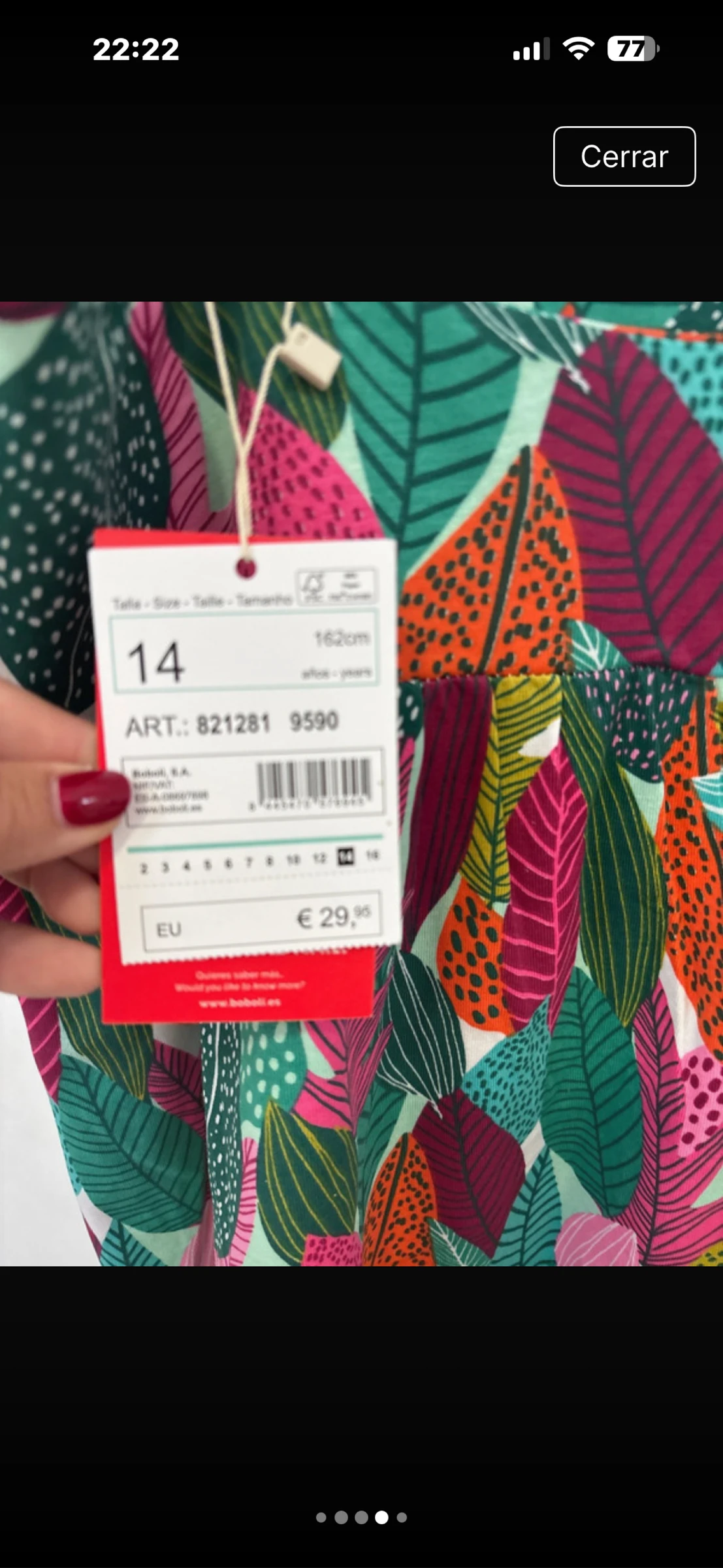 Vestido niña  – photo 3